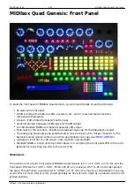 Preview for 1 page of MIDIbox MBQG FP Manual