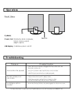 Предварительный просмотр 4 страницы MidiLand FP21 User Manual