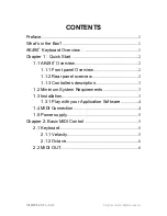 Preview for 2 page of midiplus AK490PLUS Owner'S Manual