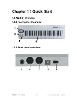 Preview for 4 page of midiplus AK490PLUS Owner'S Manual