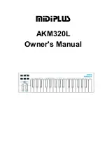 midiplus AKM320L Owner'S Manual preview