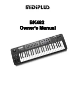 midiplus BK492 Owner'S Manual preview