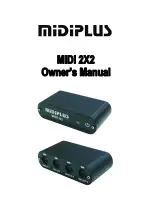 midiplus MIDI 2X2 Owner'S Manual preview