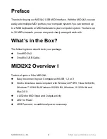 Preview for 3 page of midiplus MIDI 2X2 Owner'S Manual