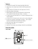 Предварительный просмотр 3 страницы midiplus miniEngine Pro User Manual