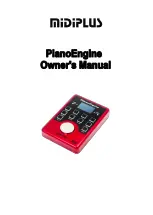 midiplus PianoEngine Owner'S Manual предпросмотр