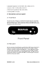 Предварительный просмотр 4 страницы midiplus S-Engine 8030 Owner'S Manual