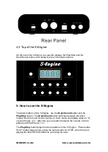 Предварительный просмотр 5 страницы midiplus S-Engine 8030 Owner'S Manual