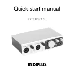 Preview for 1 page of midiplus STUDIO 2 Quick Start Manual