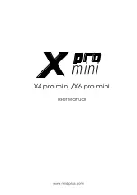 midiplus X Pro Mini Series User Manual preview