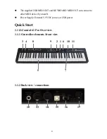 Preview for 4 page of Miditech i2-Control 61 Pro Owner'S Manual