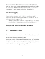 Preview for 7 page of Miditech i2-Control 61 Pro Owner'S Manual