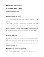 Preview for 13 page of Miditech i2-Control 61 Pro Owner'S Manual