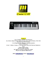 Miditech i2-mini 32 BT User Manual preview