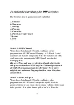 Preview for 4 page of Miditech MIDI THRU 4/ FILTER Owner'S Manual