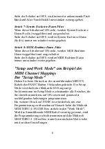 Preview for 6 page of Miditech MIDI THRU 4/ FILTER Owner'S Manual