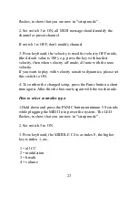 Preview for 23 page of Miditech MIDI THRU 4/ FILTER Owner'S Manual