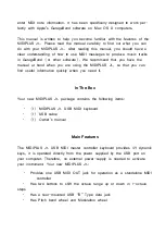 Preview for 2 page of Miditech MIDIPLUS Jr. Owner'S Manual