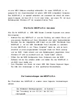 Preview for 8 page of Miditech MIDIPLUS Jr. Owner'S Manual