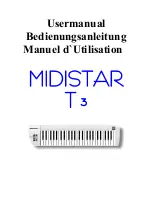 Miditech Midistart T3 User Manual preview