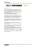 Preview for 3 page of Miditemp MP 11 Owner'S Manual