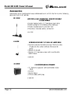 Preview for 12 page of Midland 1001LWX Owner'S Manual