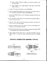 Предварительный просмотр 14 страницы Midland 13-513 Service Manual