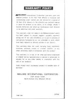 Preview for 7 page of Midland 13-700 User Manual