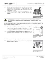 Предварительный просмотр 22 страницы Midland 510-10-04-ST Installation, Operation & Maintenance Manual