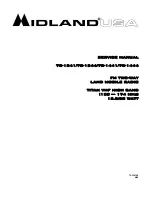 Midland 70-1341 Service Manual предпросмотр