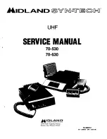 Midland 70-530 Service Manual предпросмотр