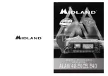 Midland ALAN 48 EXCEL E40 User Manual предпросмотр