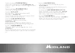 Предварительный просмотр 46 страницы Midland Alan 78 Pro Instruction Manual