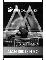 Midland ALAN 8001S EURO Manual preview