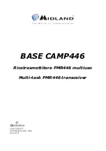 Midland BASE CAMP446 Manual preview