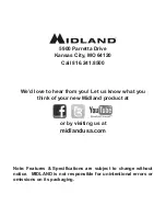 Preview for 20 page of Midland BIZTALK BR200 User Manual