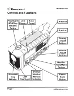 Preview for 4 page of Midland ER310 Manual