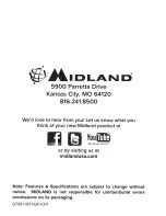 Preview for 19 page of Midland ER310 Manual