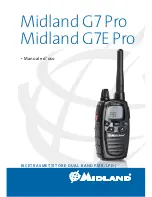 Preview for 1 page of Midland G7 Pro User Manual