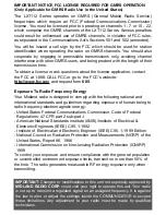 Preview for 3 page of Midland GMRS/FRS Radio LXT112 Series Owner'S Manual