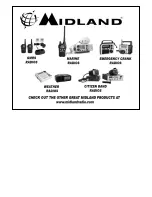 Preview for 8 page of Midland GMRS/FRS Radio LXT112 Series Owner'S Manual