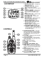 Preview for 5 page of Midland GXT 325 Series Owner'S Manual