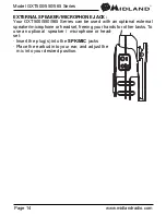 Preview for 14 page of Midland GXT-550VP4 Owner'S Manual