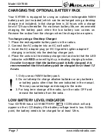 Preview for 6 page of Midland GXT555 Quick Start Manual