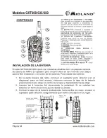 Предварительный просмотр 28 страницы Midland GXT600 Series Owner'S Manual