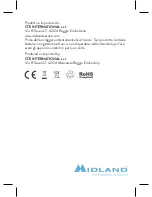 Предварительный просмотр 11 страницы Midland H360 FULL HD User Manual