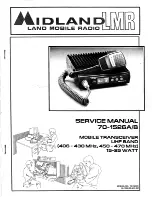 Midland LMR 70-1526A Service Manual preview