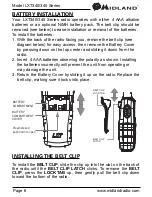 Предварительный просмотр 6 страницы Midland LXT340 Series Owner'S Manual