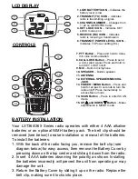 Предварительный просмотр 4 страницы Midland LXT360VP3 Owner'S Manual