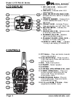 Preview for 5 page of Midland LXT376 Series Owner'S Manual